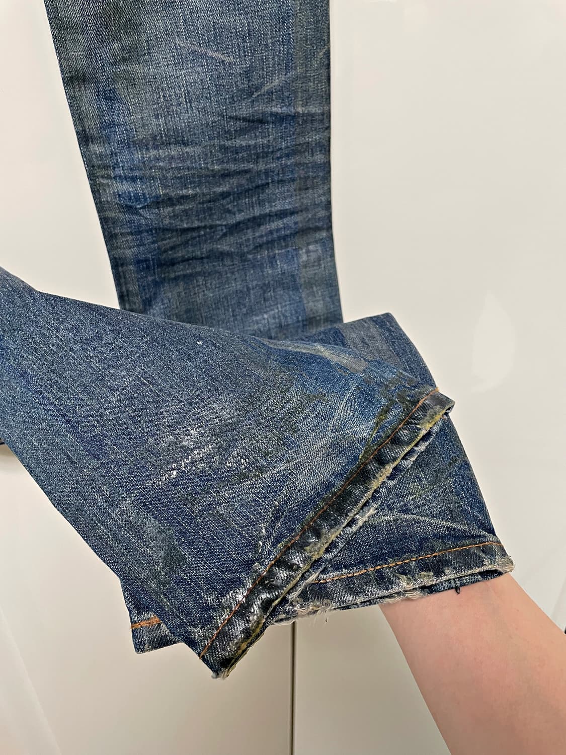 디올옴므 05aw 블루왁스 코팅 29 상품이미지5