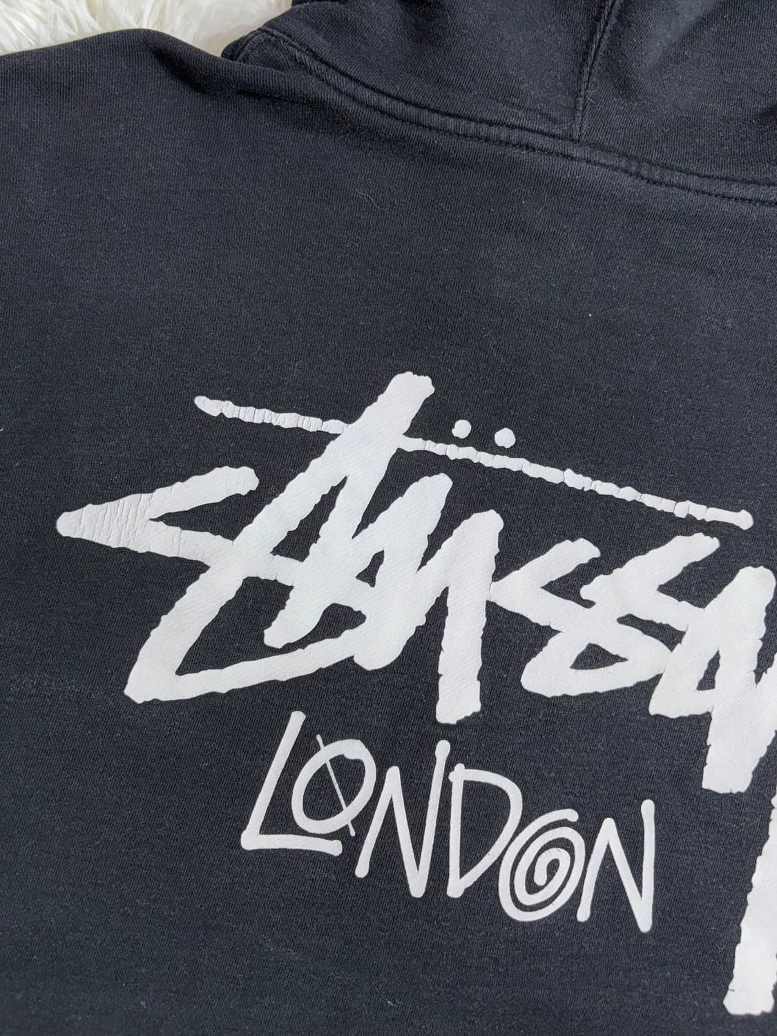 스투시 런던 블랙 빅로고 후ㄷ 상품이미지10