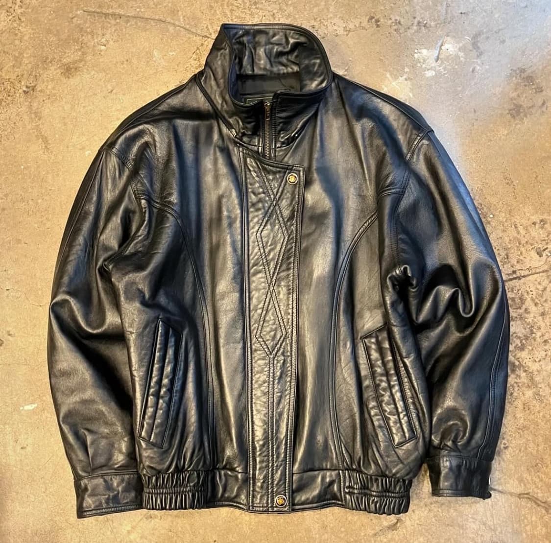 Vintage leather jacket  상품이미지1
