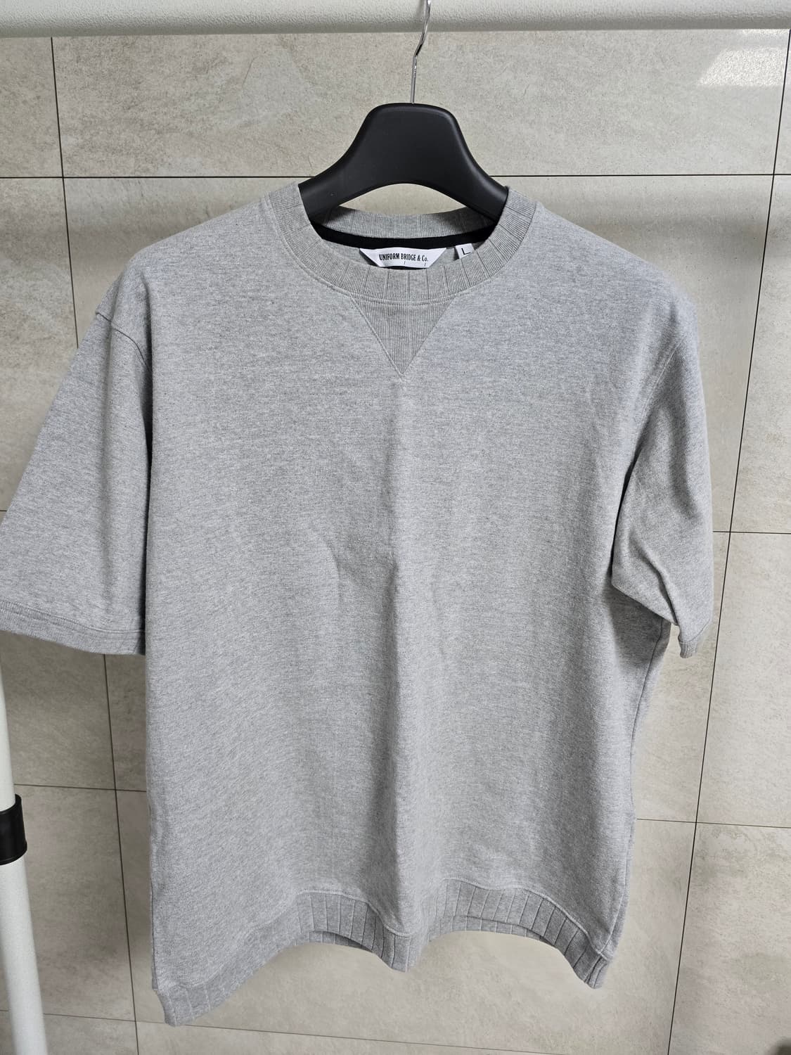 유니폼브릿지 반팔 L 그레이 상품이미지2