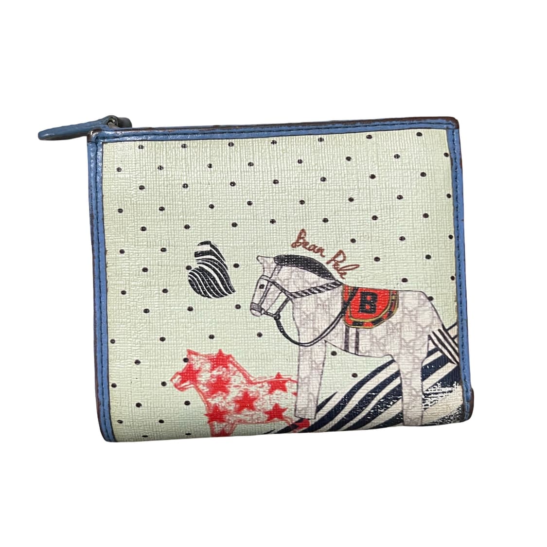 𝙱𝙴𝙰𝙽 𝙿𝙾𝙻𝙴 빈폴 빈티지 말 지갑 상품이미지2