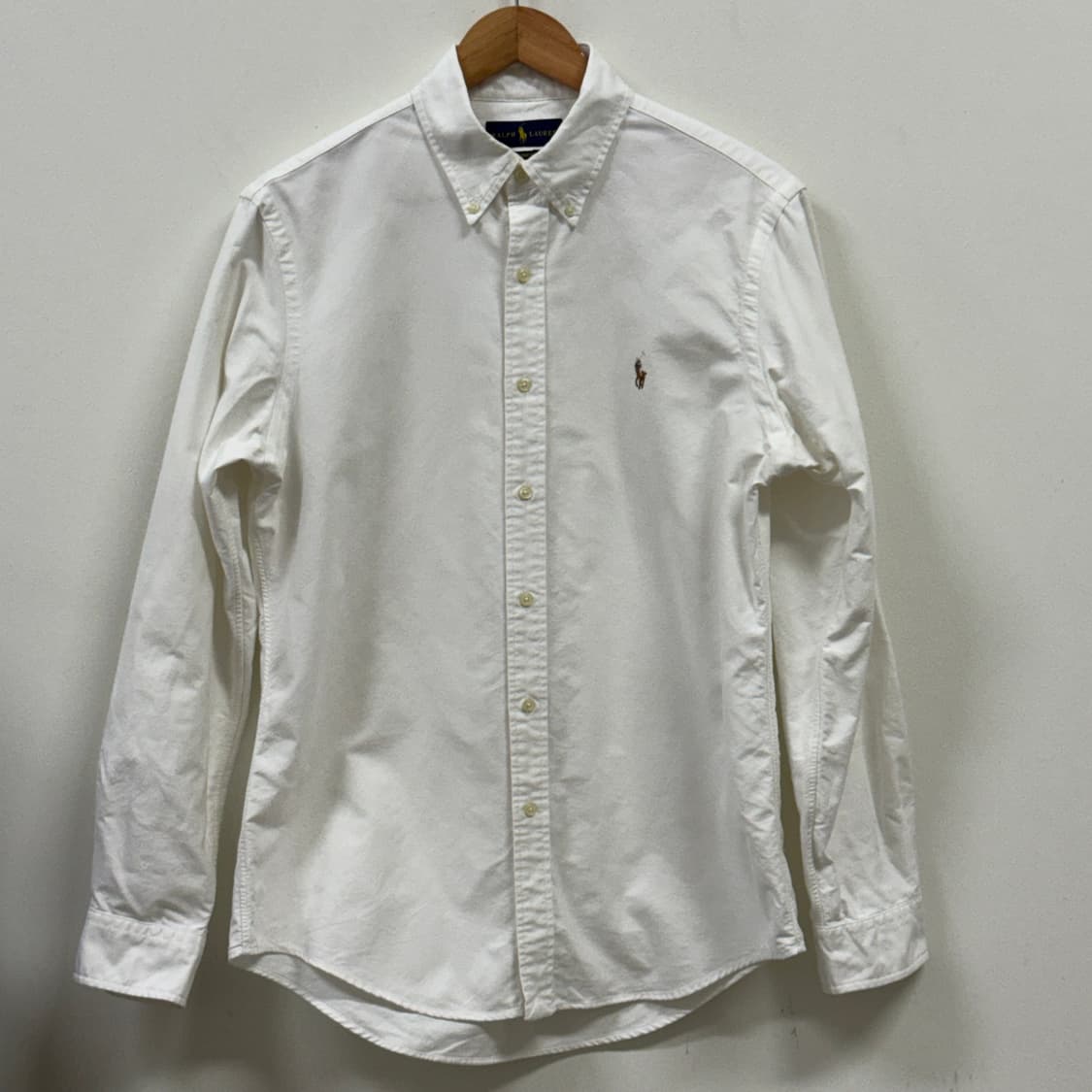 폴로 랄프로렌 남성용 화이트 셔츠 M 상품이미지1