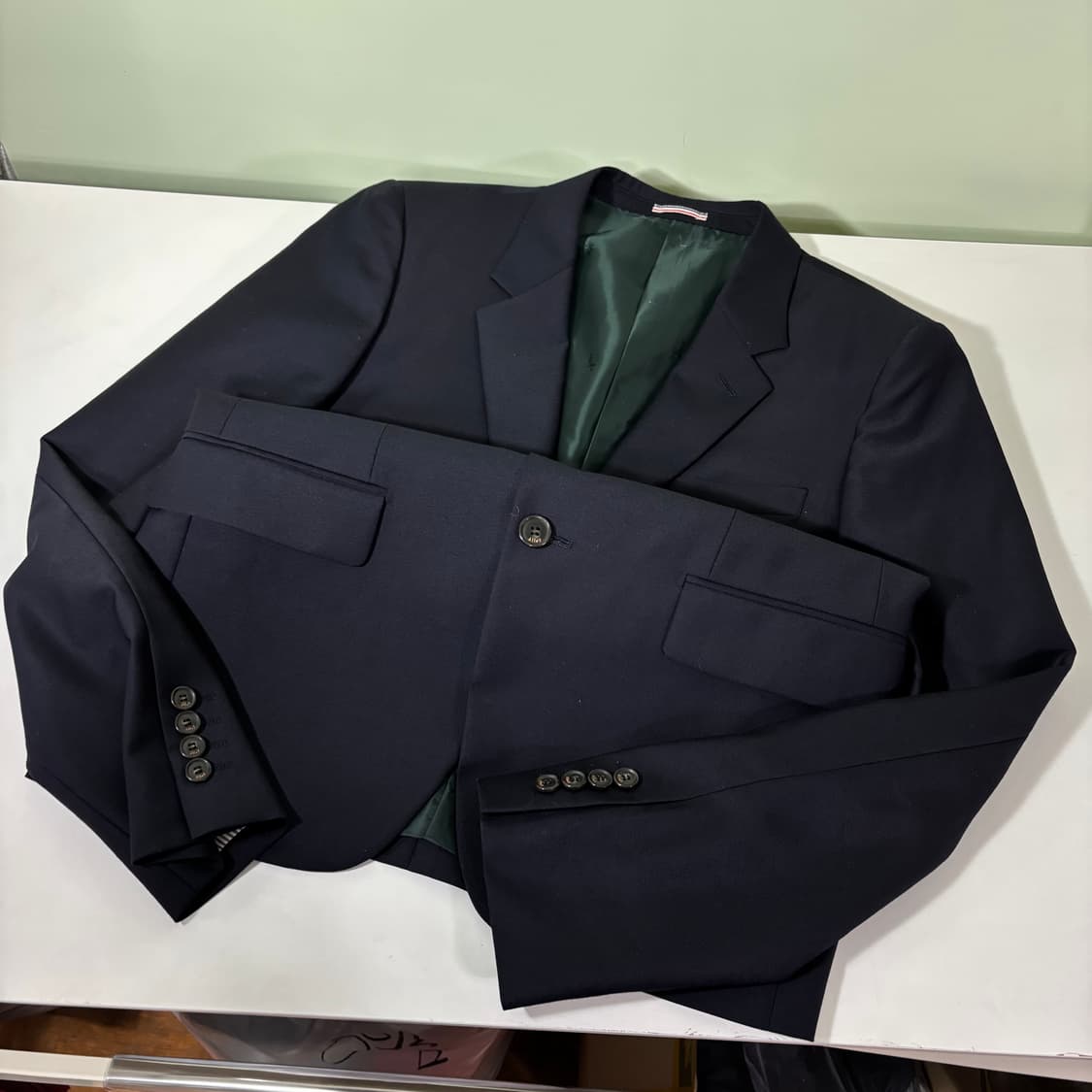 M 커스텀멜로우 다크네이비 블레이저 상품이미지1