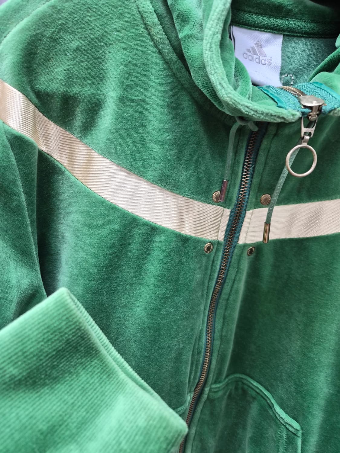 아디다스 벨벳집업 상품이미지4