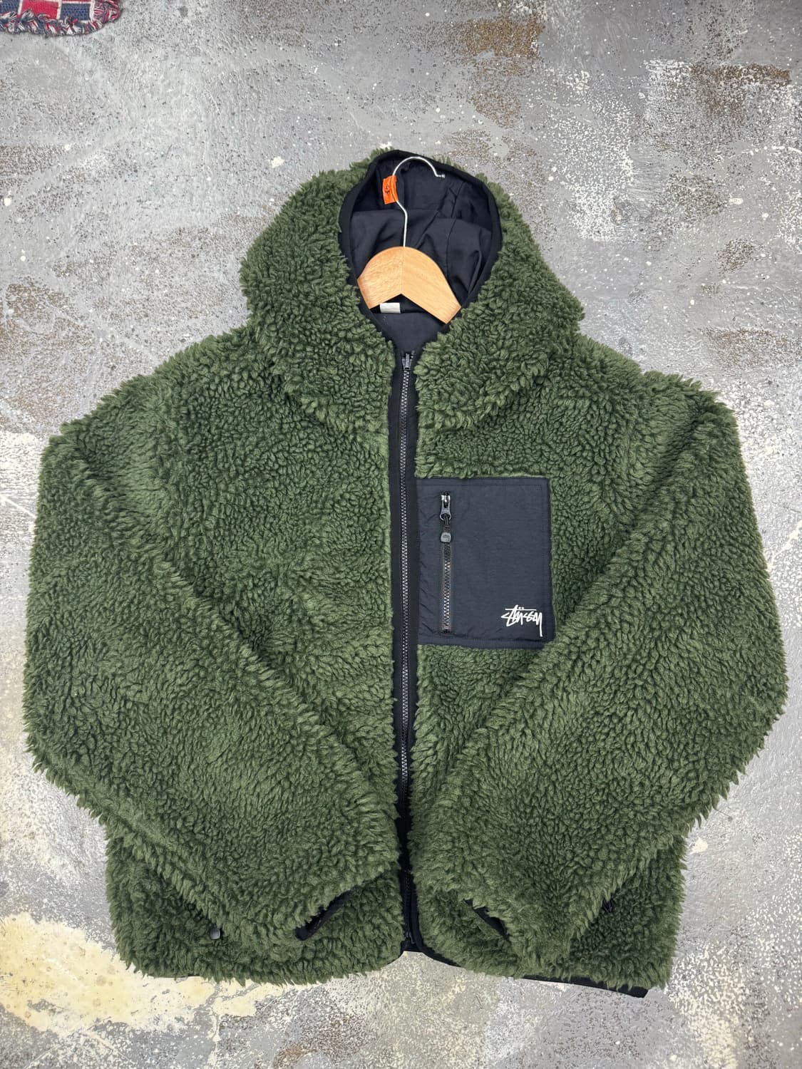 스투시 쉐르파 자켓 m size 105이하 추천 상품이미지1