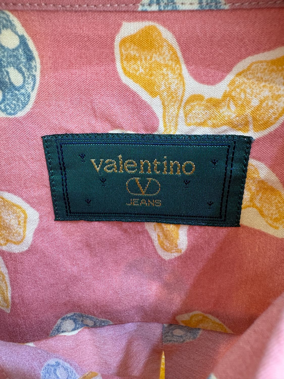 빈티지 VALENTINO 플로랄 프린팅 셔츠  상품이미지6