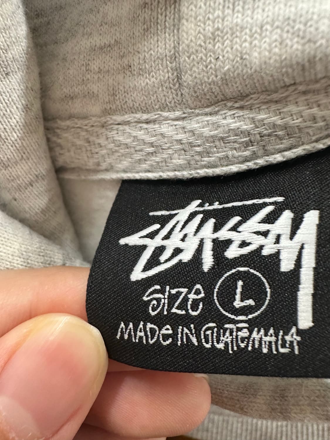 스투시 스탁 서울 후드 애쉬헤더 L 상품이미지3