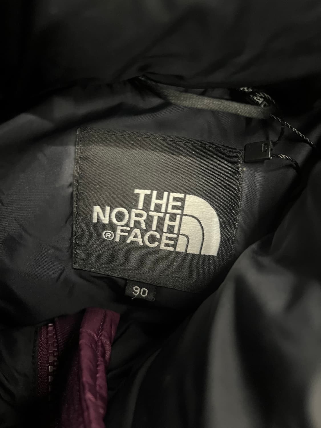 노스페이스 700 구형 눕시 퍼플 구스패딩 상품이미지7