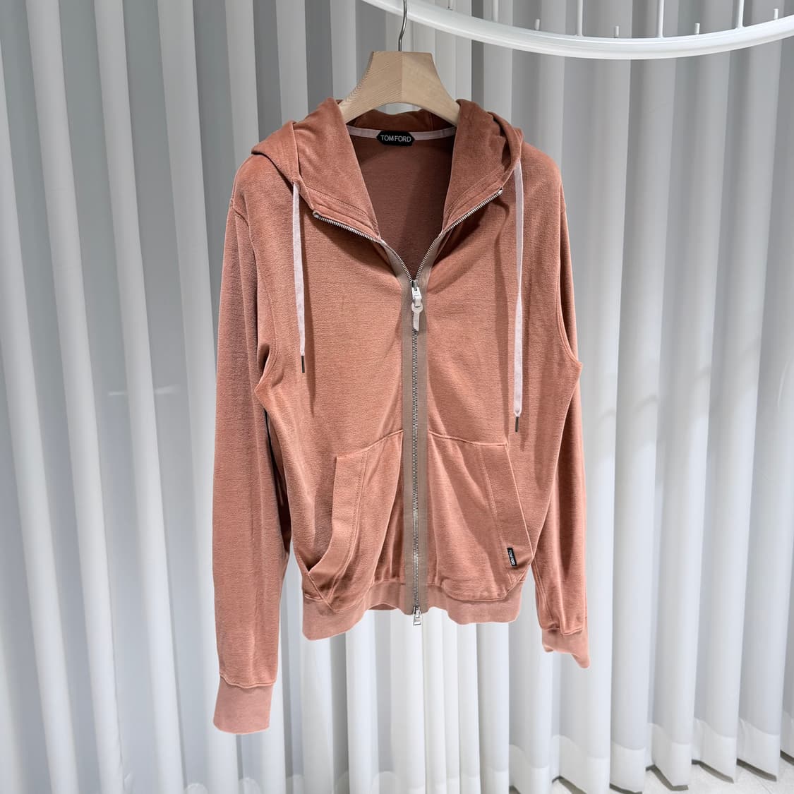 (A+/S) / 톰포드 벨벳 벨루어 투웨이 후드집업 상품이미지3