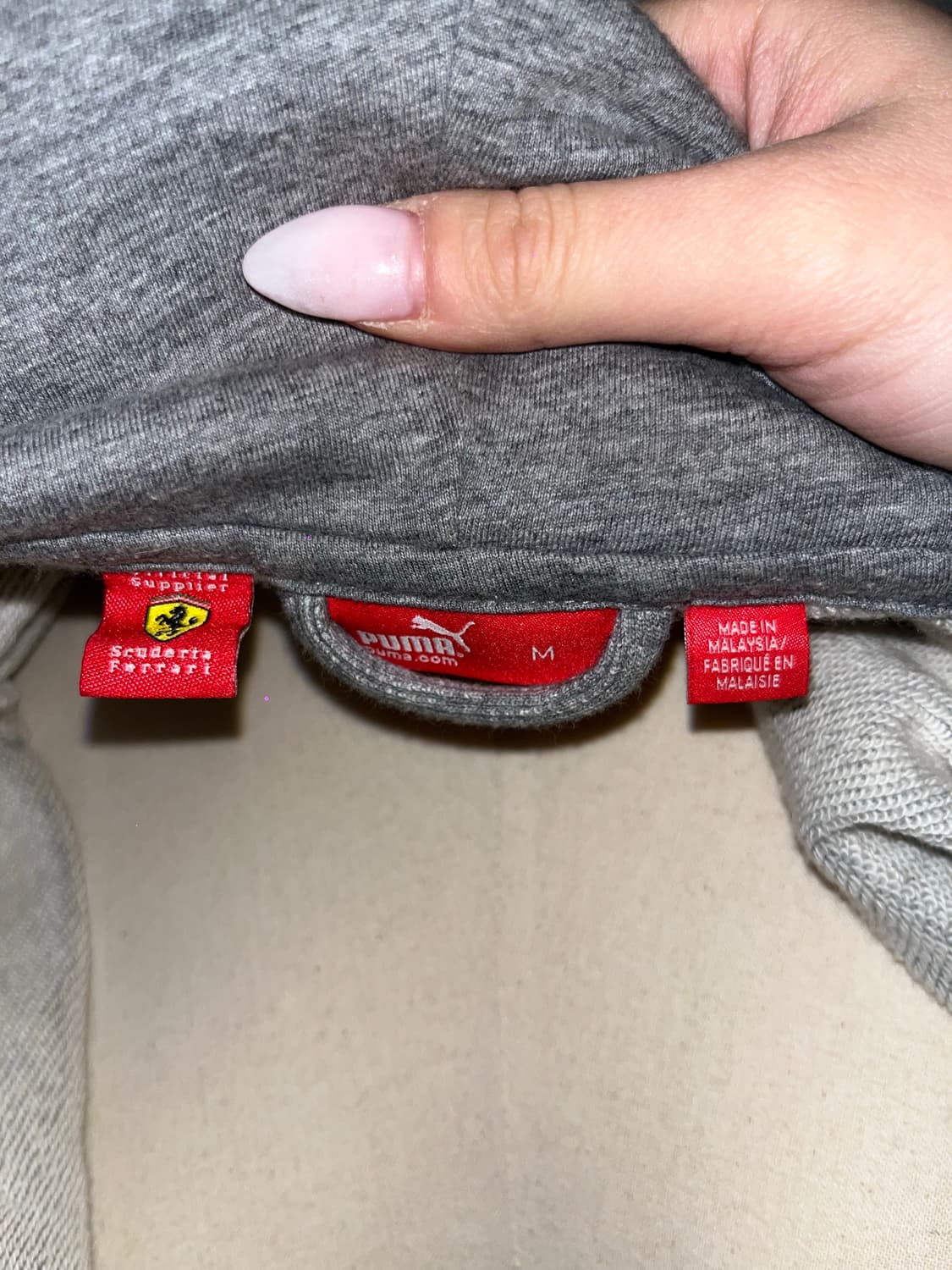 푸마 페라리 후드집업 상품이미지9