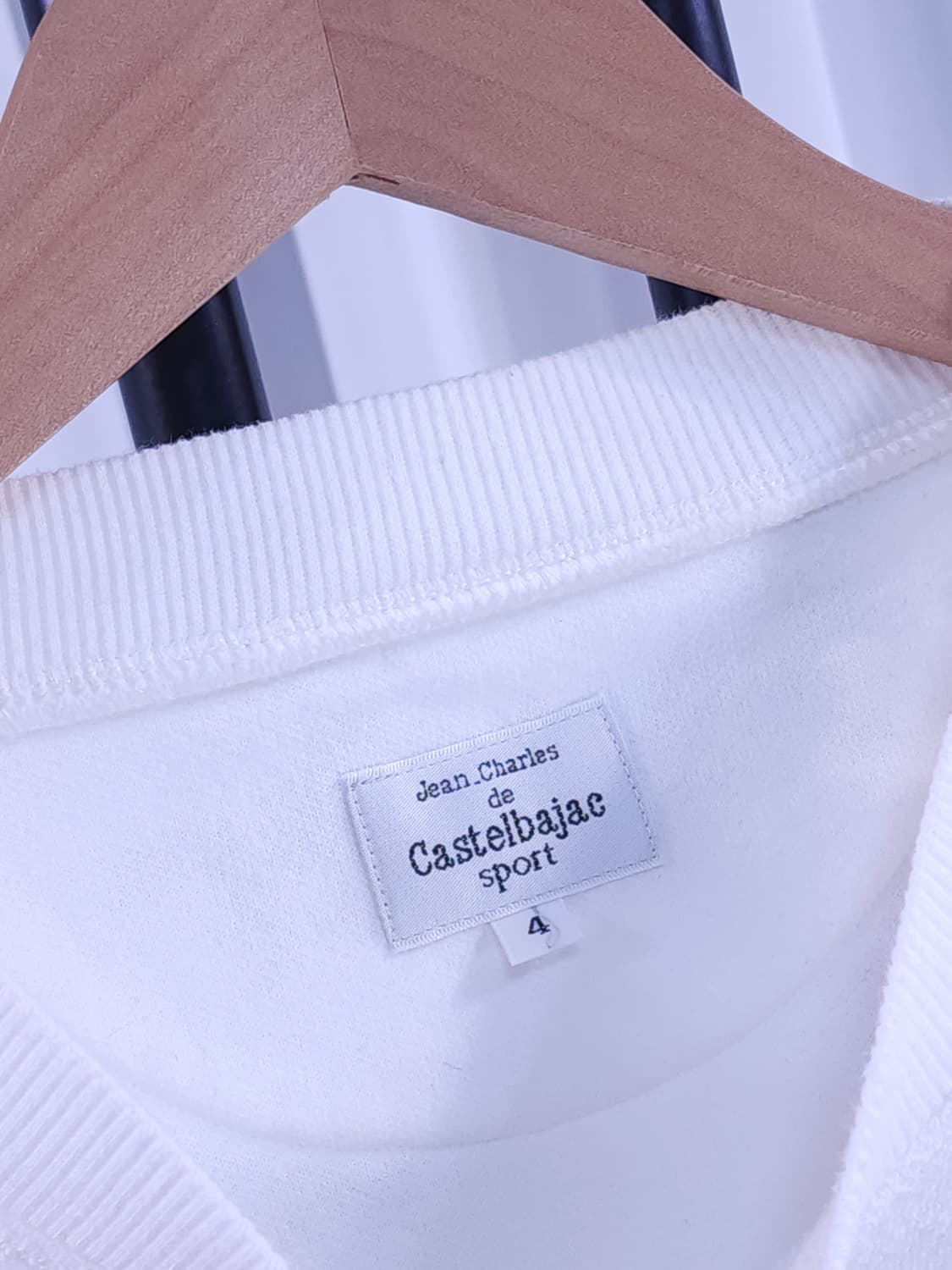 카스텔바작 화이트 테리 티셔츠 상품이미지8