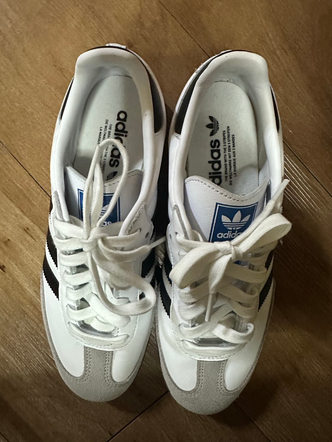 아디다스 삼바 흰검 250mm 판매 상품이미지3