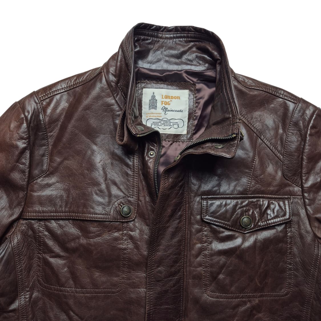 [100] 런던포그 산양가죽 필드자켓 상품이미지2