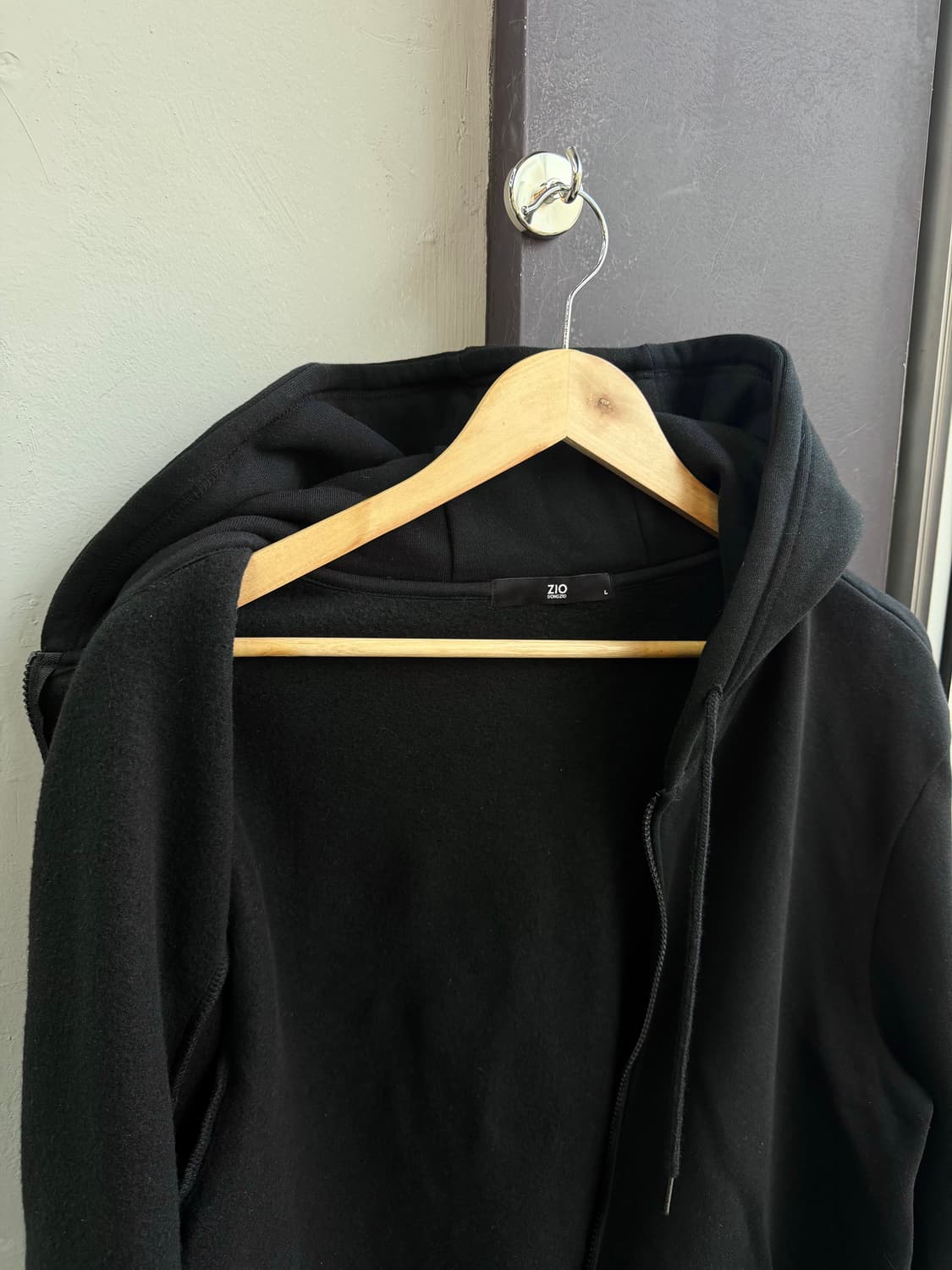 L/ 송지오 홀로그램 백로고 후드티 상품이미지5