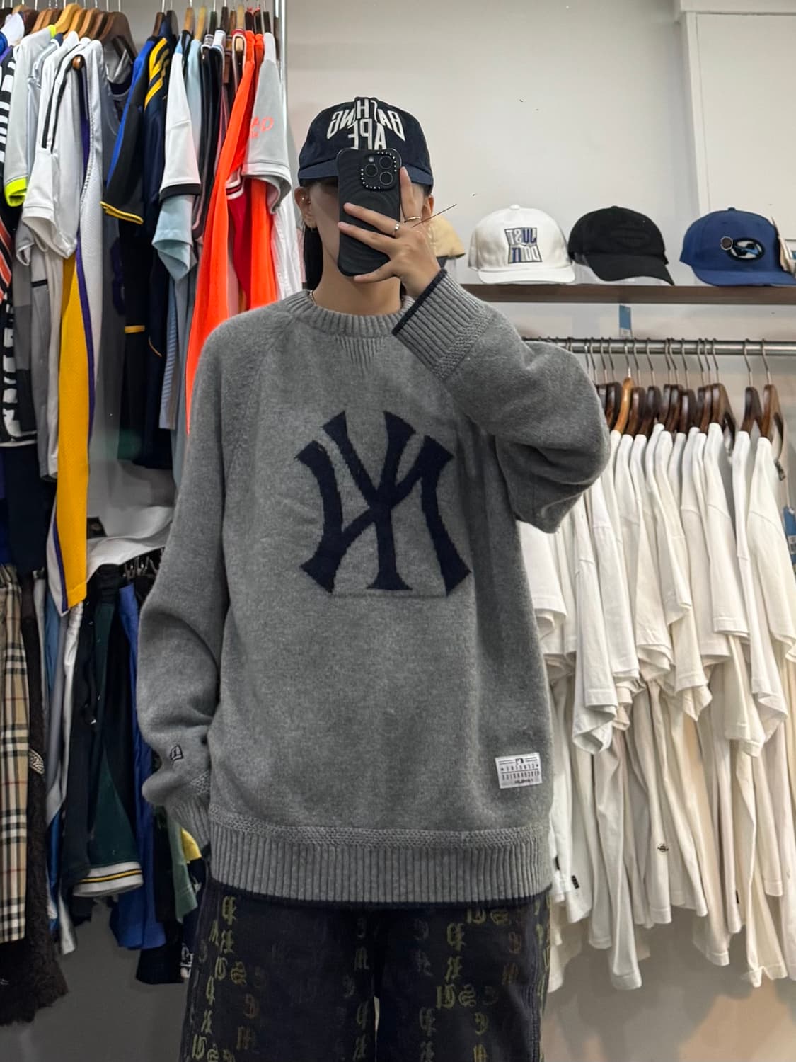 18FW 뉴에라 뉴욕양키스 니트 상품이미지8