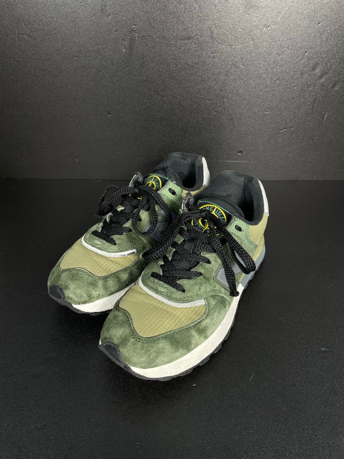 [255] 뉴발란스 X 스톤아일랜드 574 레거시 스니커즈 상품이미지5