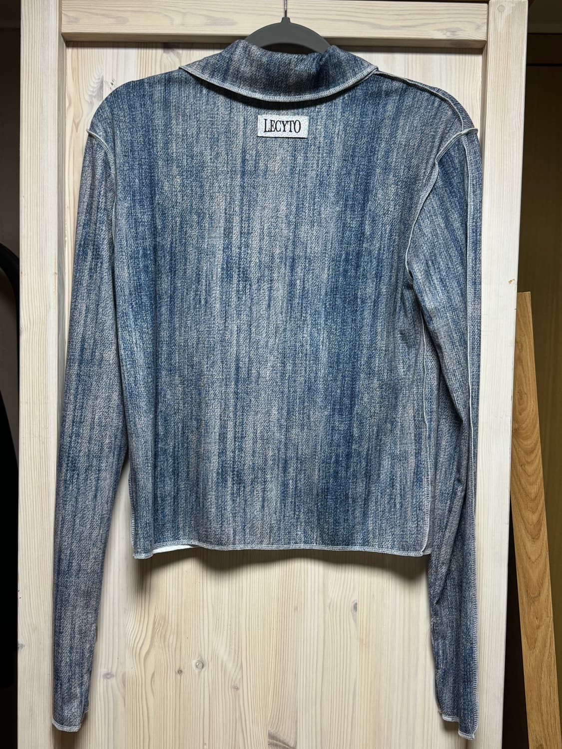 레시토 데님 롱 슬리브 상품이미지2