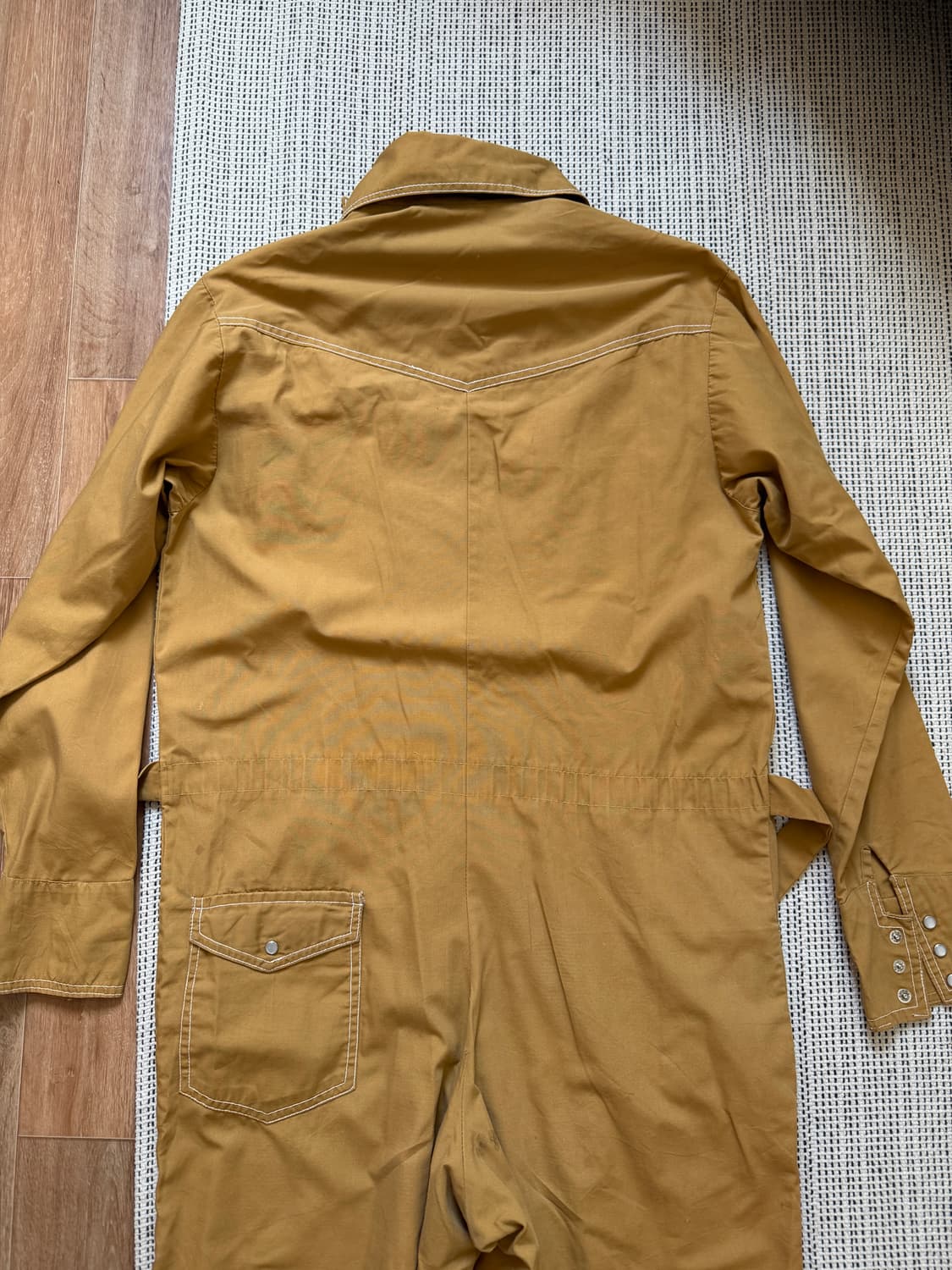 80s 빈티지 웨스턴 셔츠 오버롤 상품이미지7