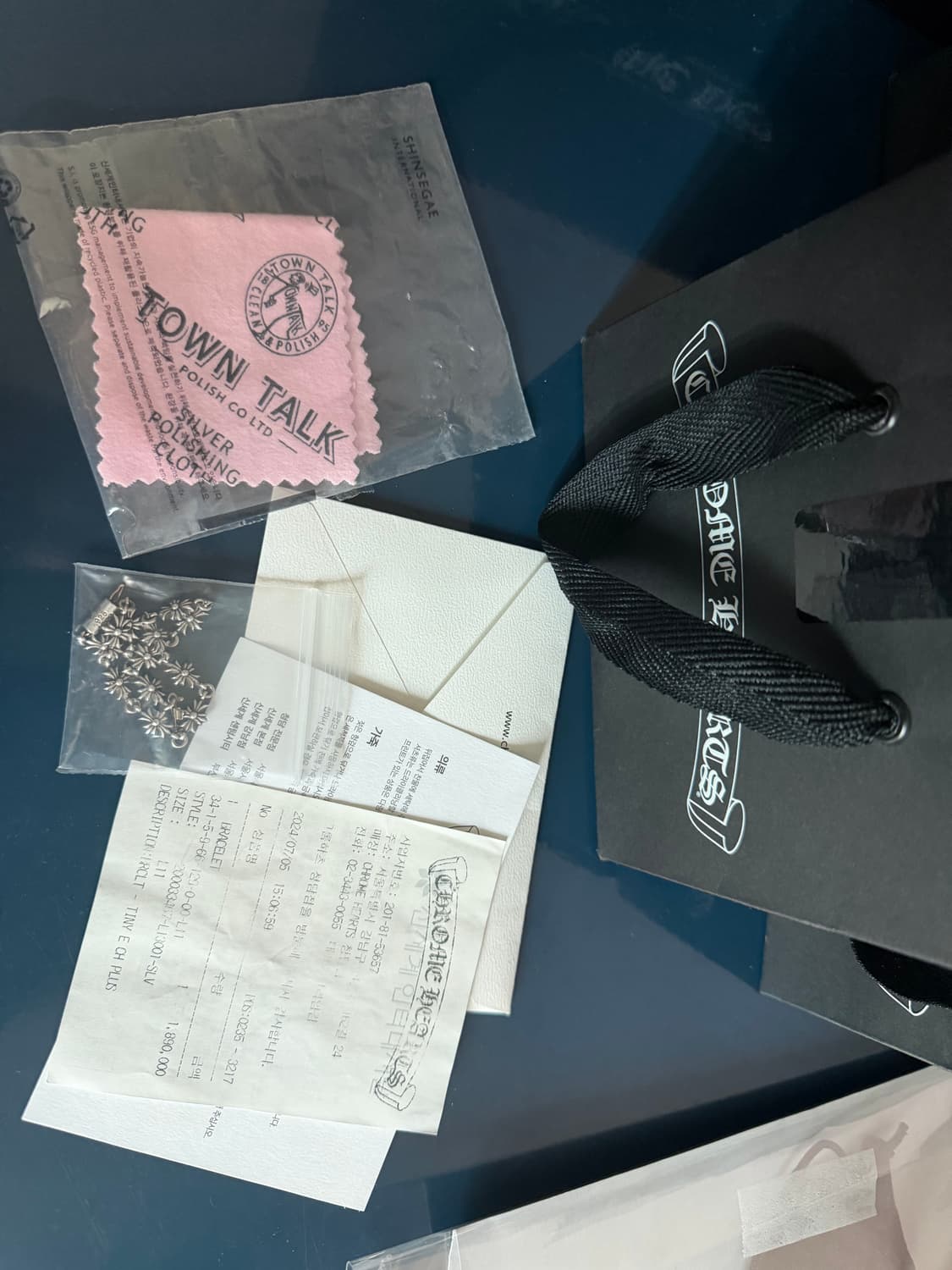 크롬하츠 타이니 e ch plus 팔찌 12링크 상품이미지1