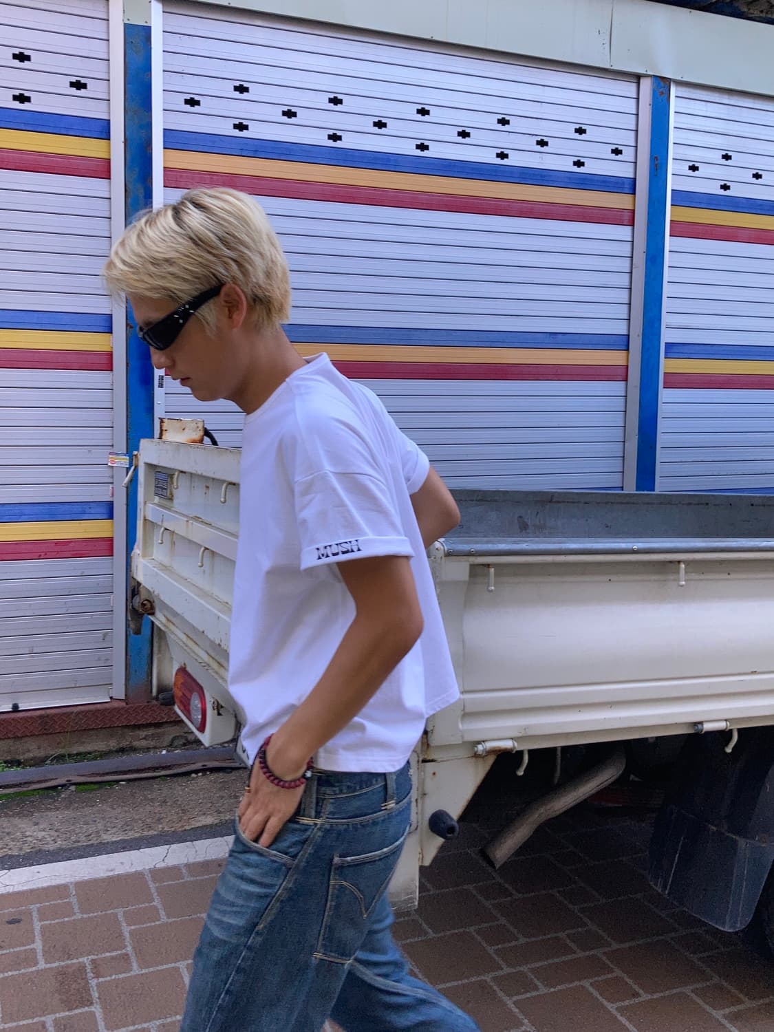 헤비 코튼 반팔 빈티지 반팔 흰색 기본 반팔 블랙 반팔 크롭반팔 상품이미지7