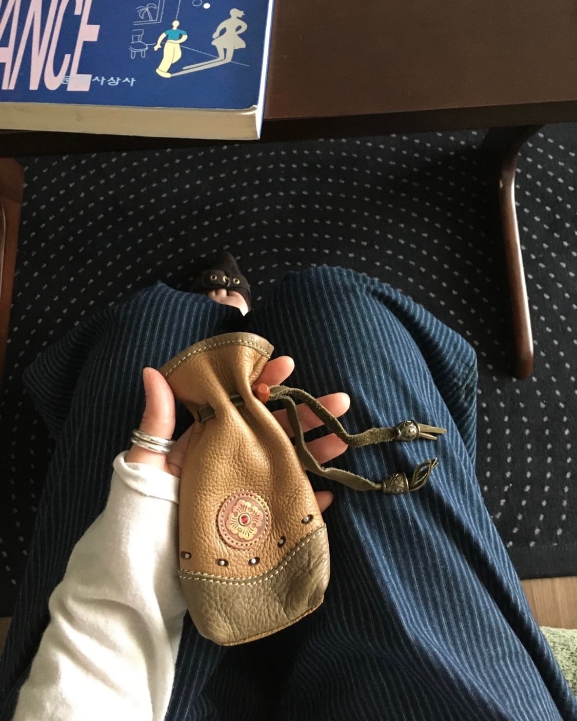  [hand made] leather pouch bag 상품이미지1