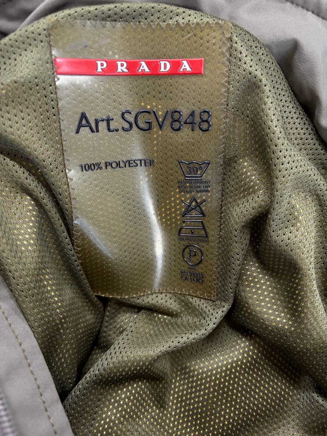 00s prada sport field jacket 상품이미지5