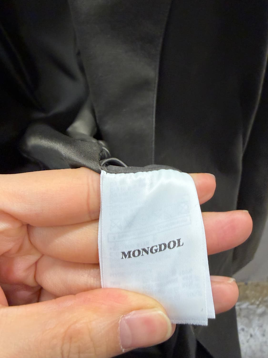 Mongdol suade jacket F 상품이미지7
