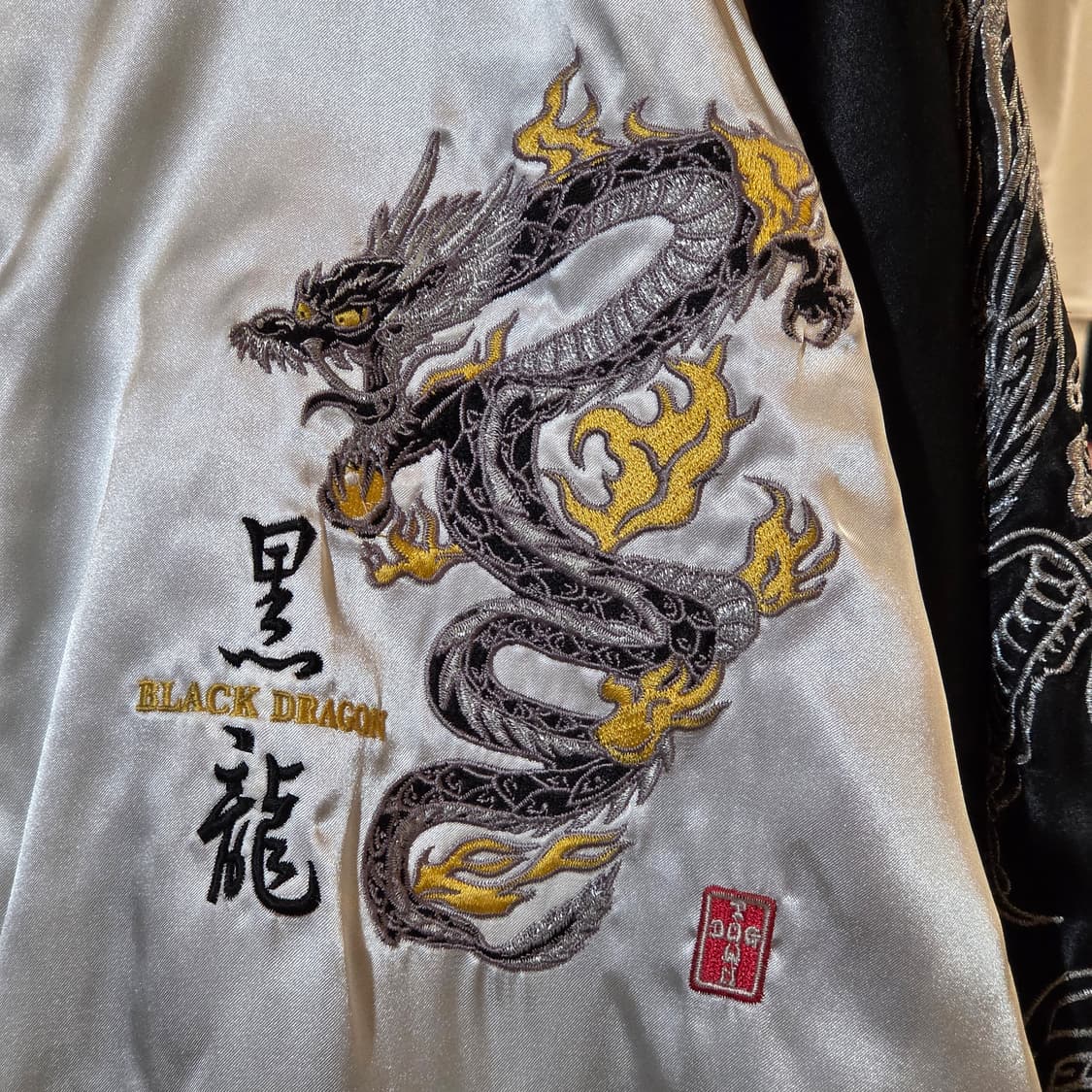 도그타운 90s 드래곤 자수 펑크 오리엔탈 오버핏 스카잔 상품이미지8