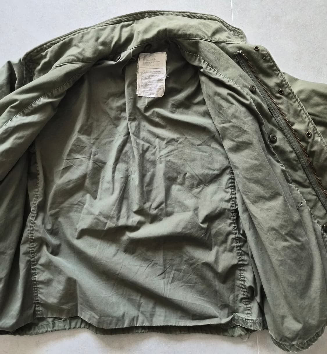 1977 M65 필드쟈켓 라지-숏 상품이미지4