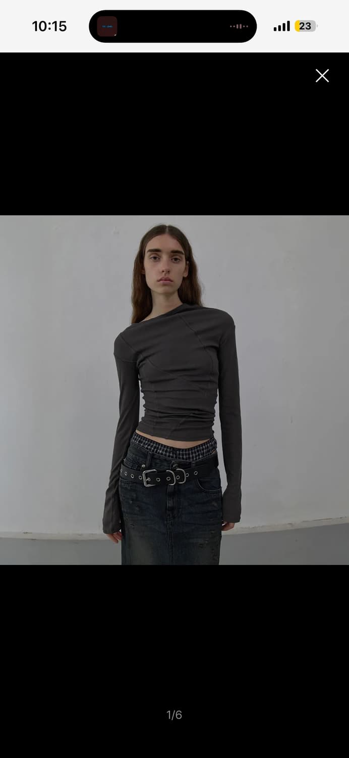 LCDC 커브드 롱슬리브 상품이미지1