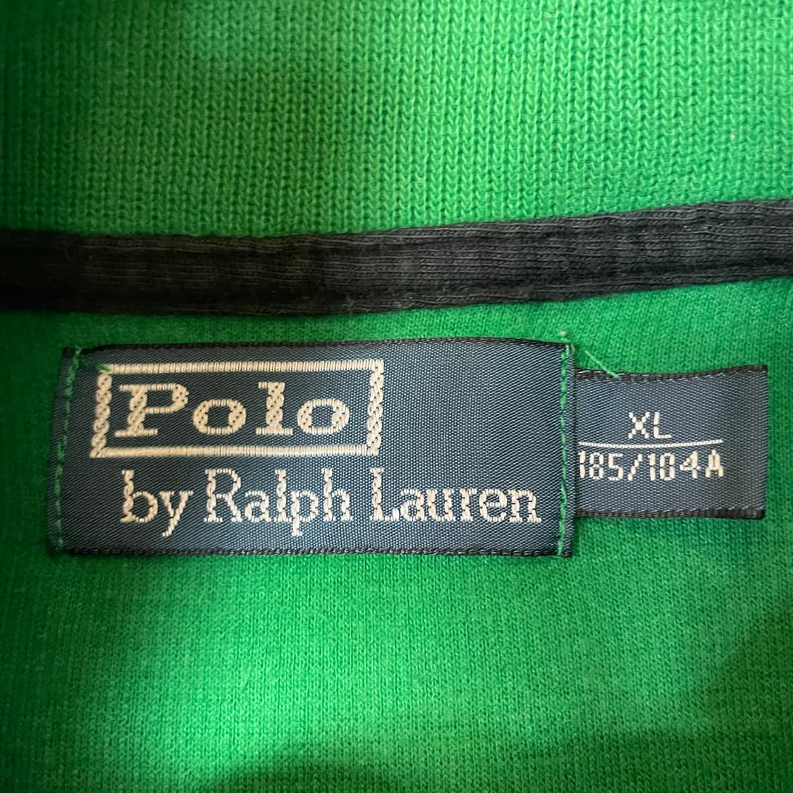 폴로 랄프로렌 그린 반집업 니트 XL 상품이미지5