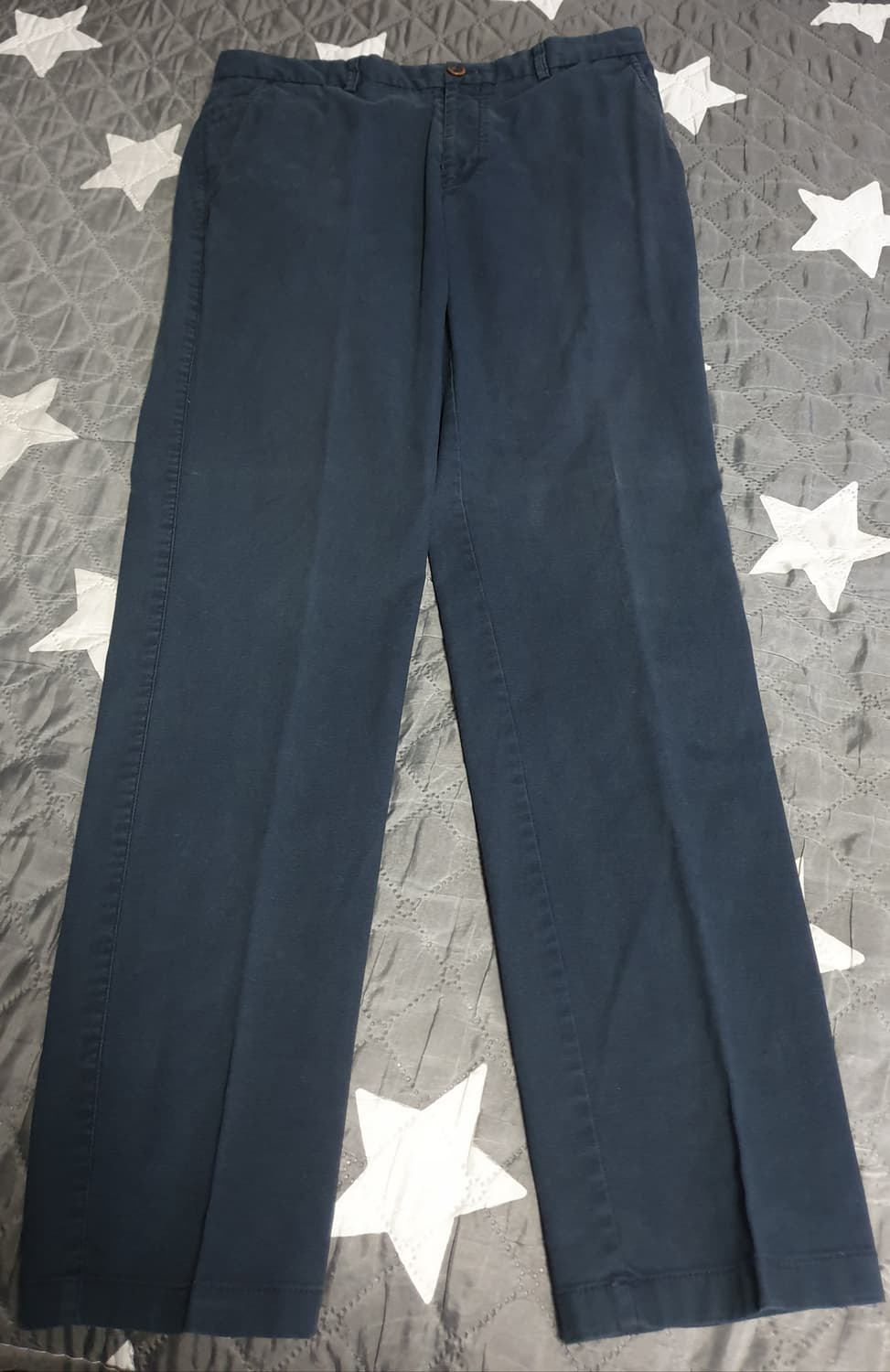 올젠 마이크로조직 스탠다드 치노팬츠 다크네이비 (34) 상품이미지2