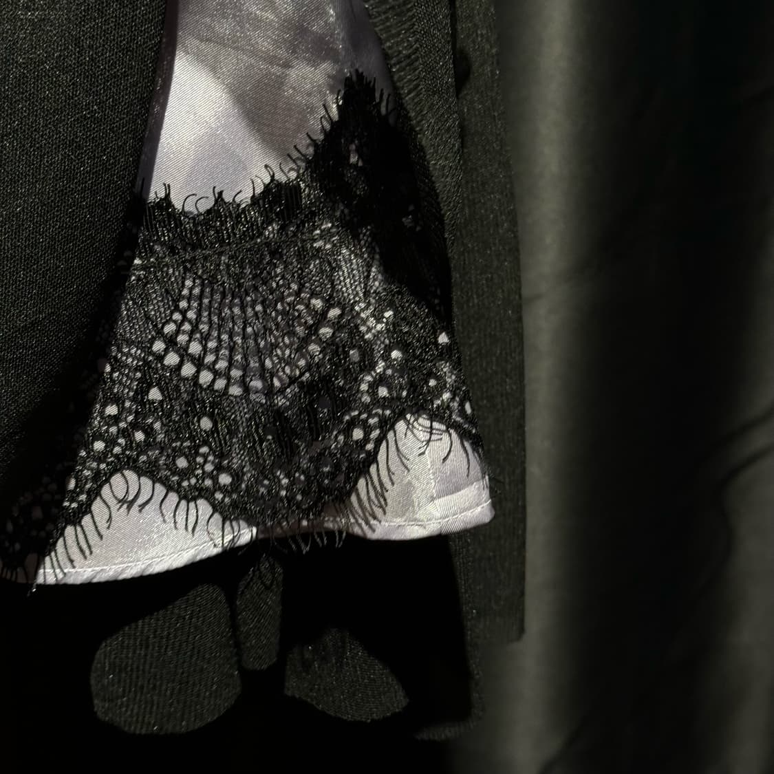 빅 리본 포인트 퍼프 원피스 상품이미지3