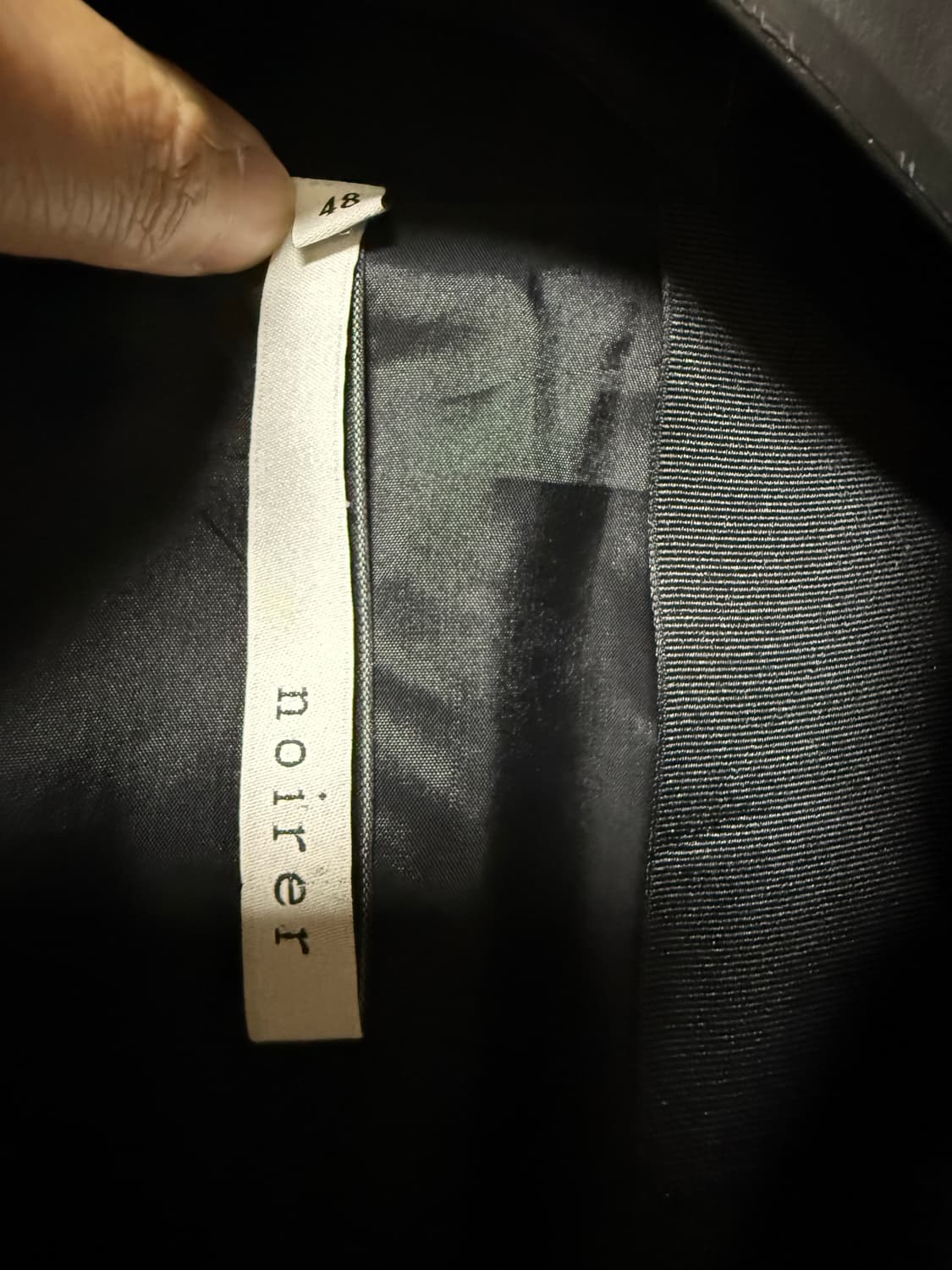 노이어 오버핏 더블 브레스티드 코트 48 상품이미지8