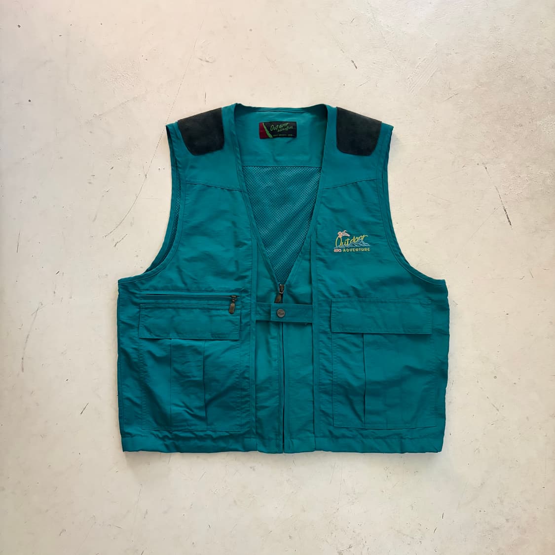 90s 아식스 스포츠 아웃도어 빈티지 유틸리티 베스트 XL 상품이미지1