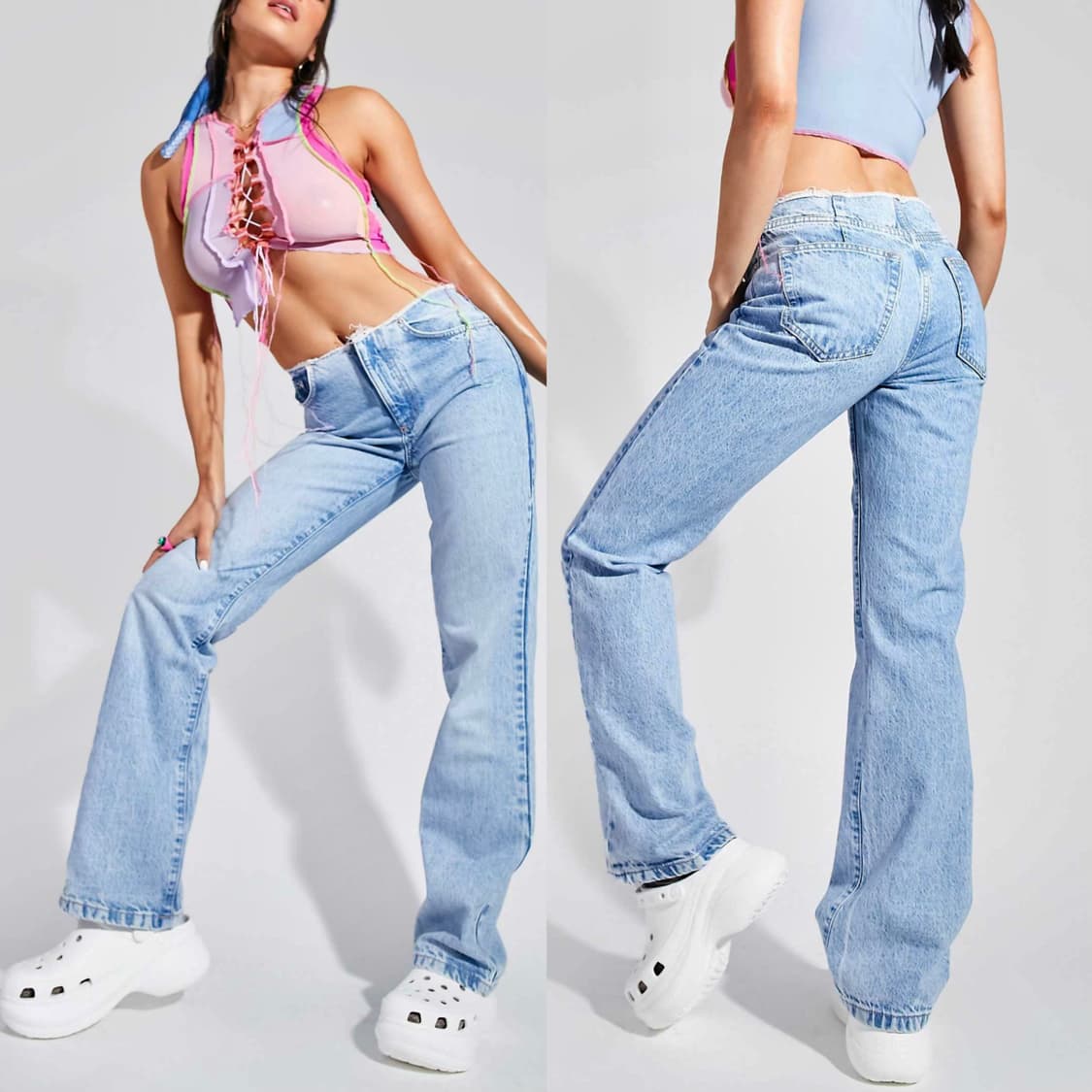 아소스 연청일자데님 24 상품이미지1