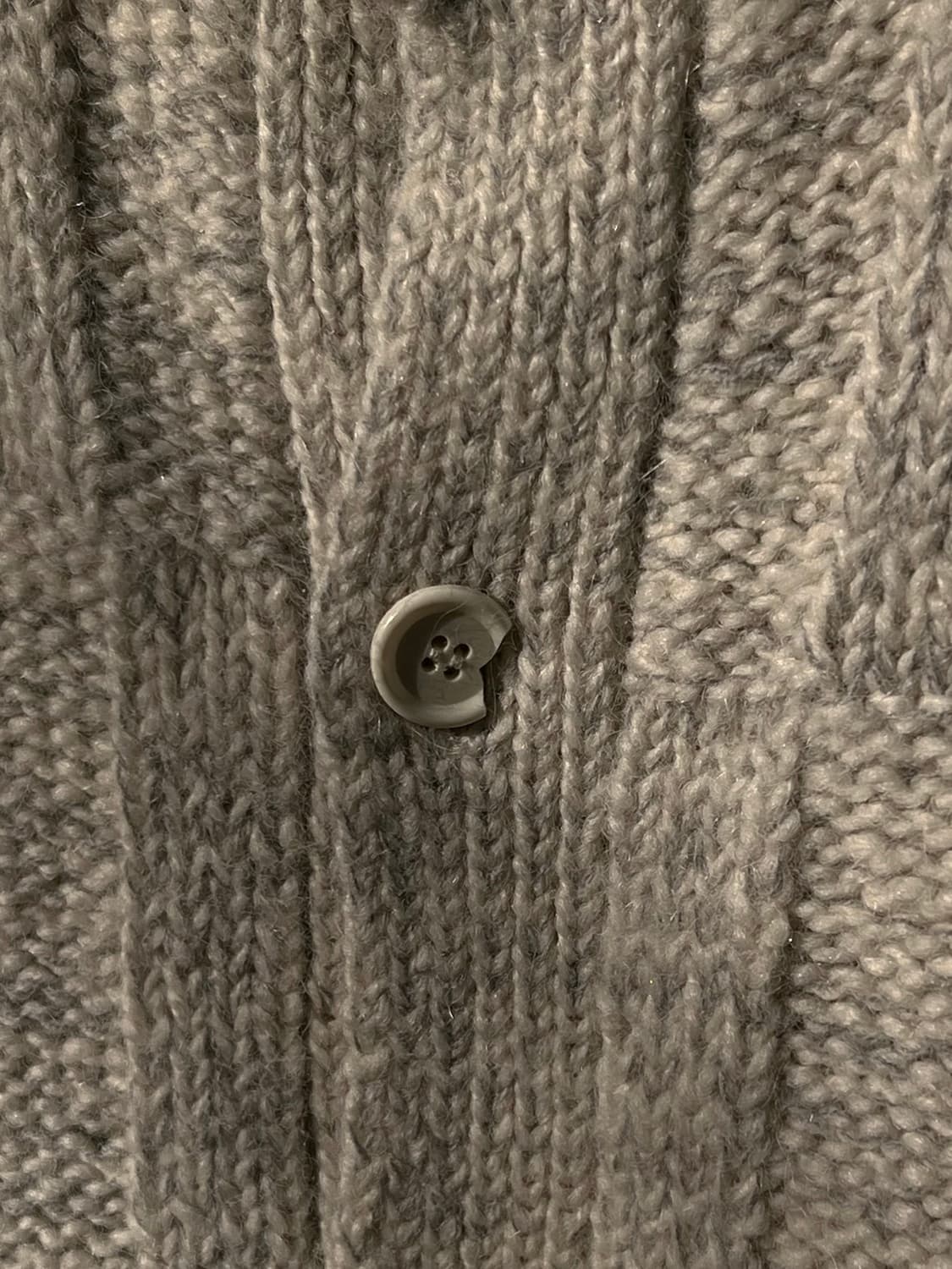 Number (N)ine Wool Plaid Knit Cardigan 상품이미지4