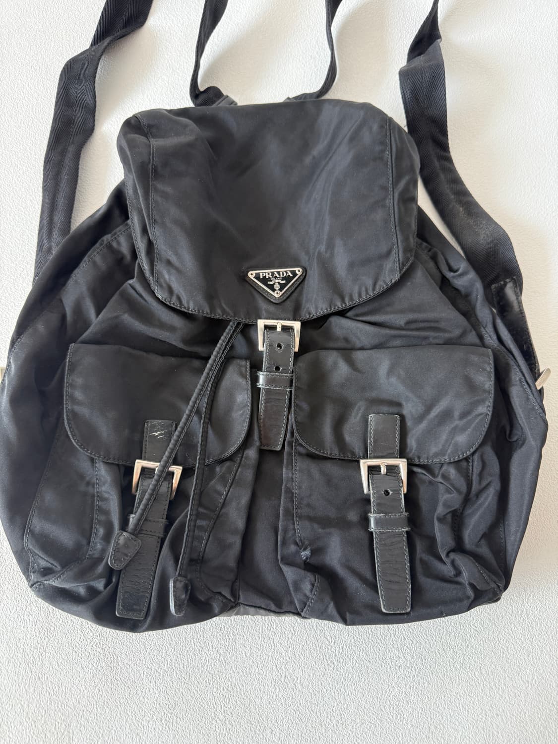 프라다(PRADA) 나일론백팩(내부포켓 지퍼 opti zip,ITALY) 상품이미지2