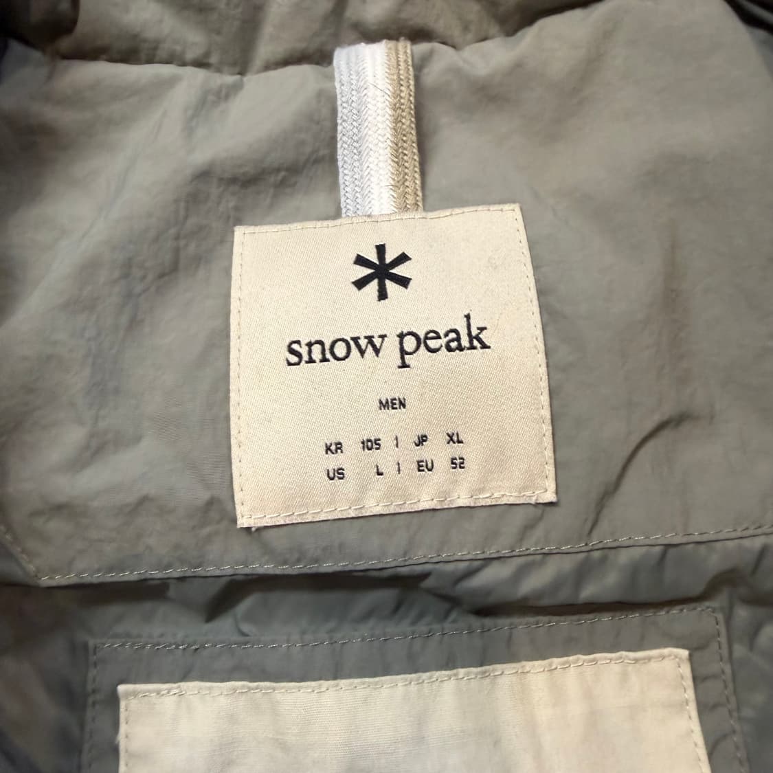 스노우피크 어패럴 랜드 경량 다운 베스트 상품이미지3