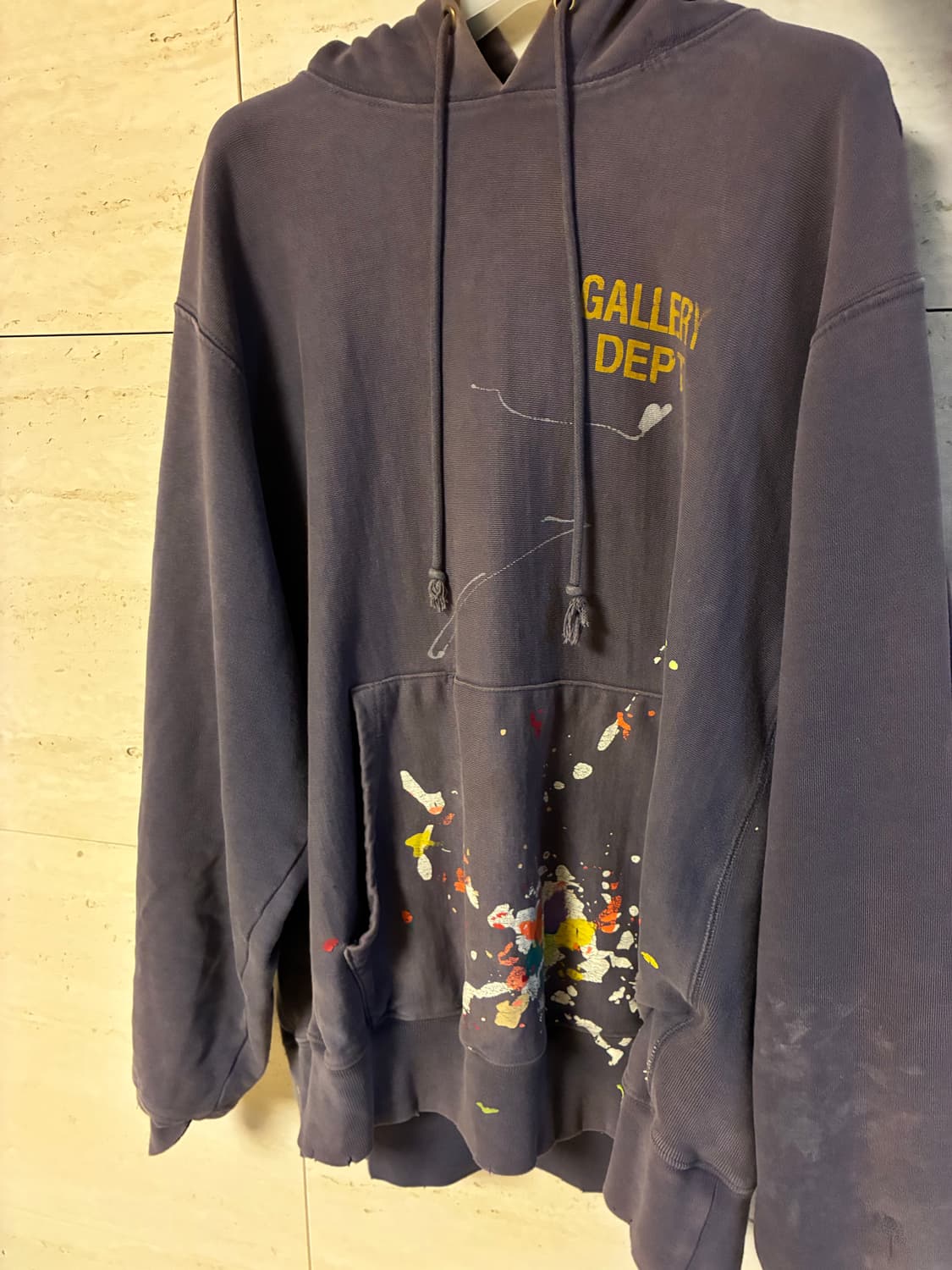 갤러리 디파트먼트 페인트 후드티 M 상품이미지1