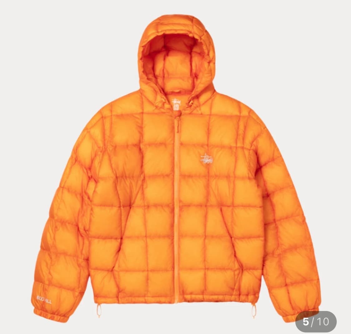 스투시 경량 미드웨이트 후드 푸퍼자켓 교환 상품이미지4