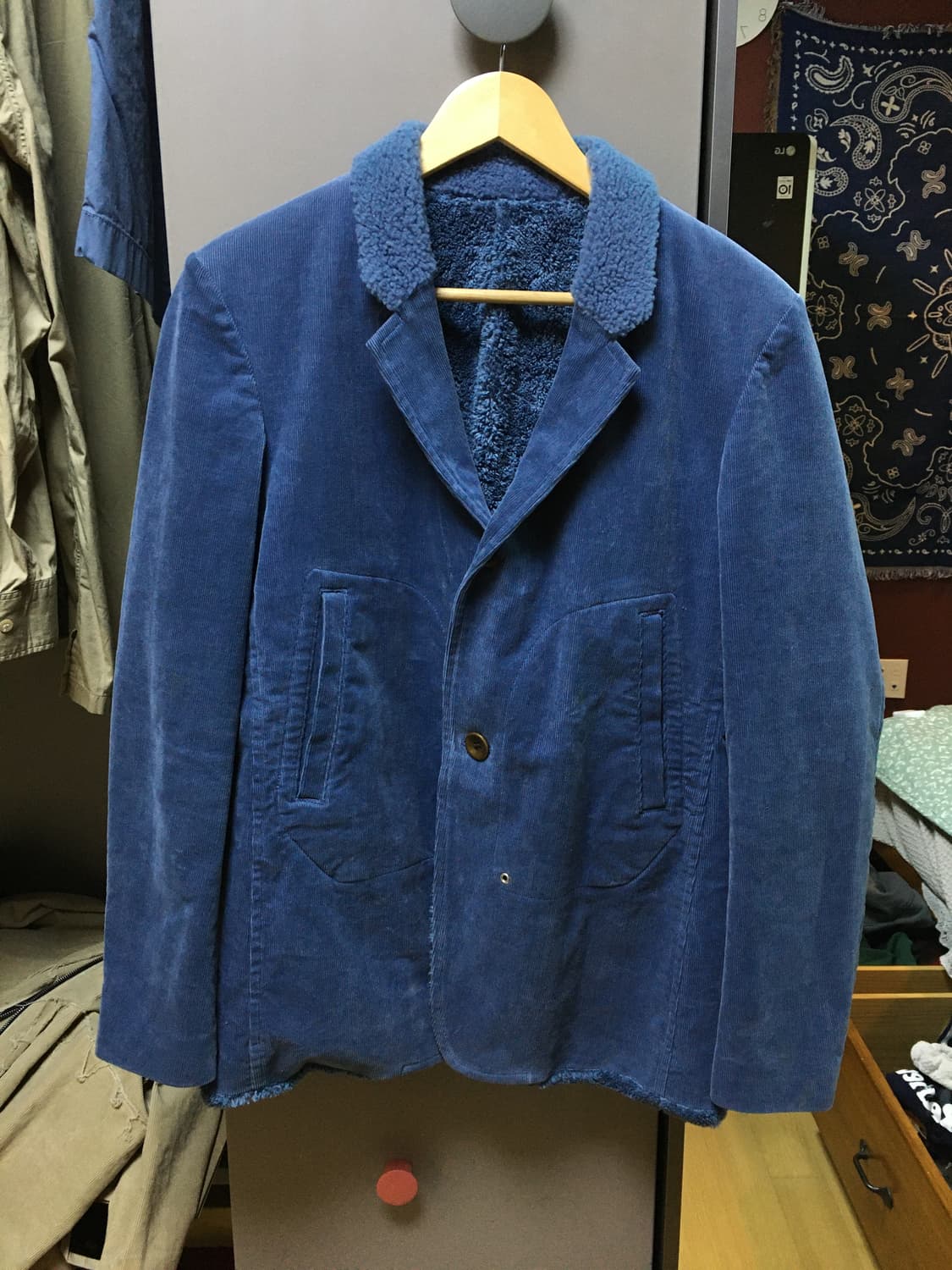 언더커버리즘 코듀로이 쉐르파 자켓 상품이미지1