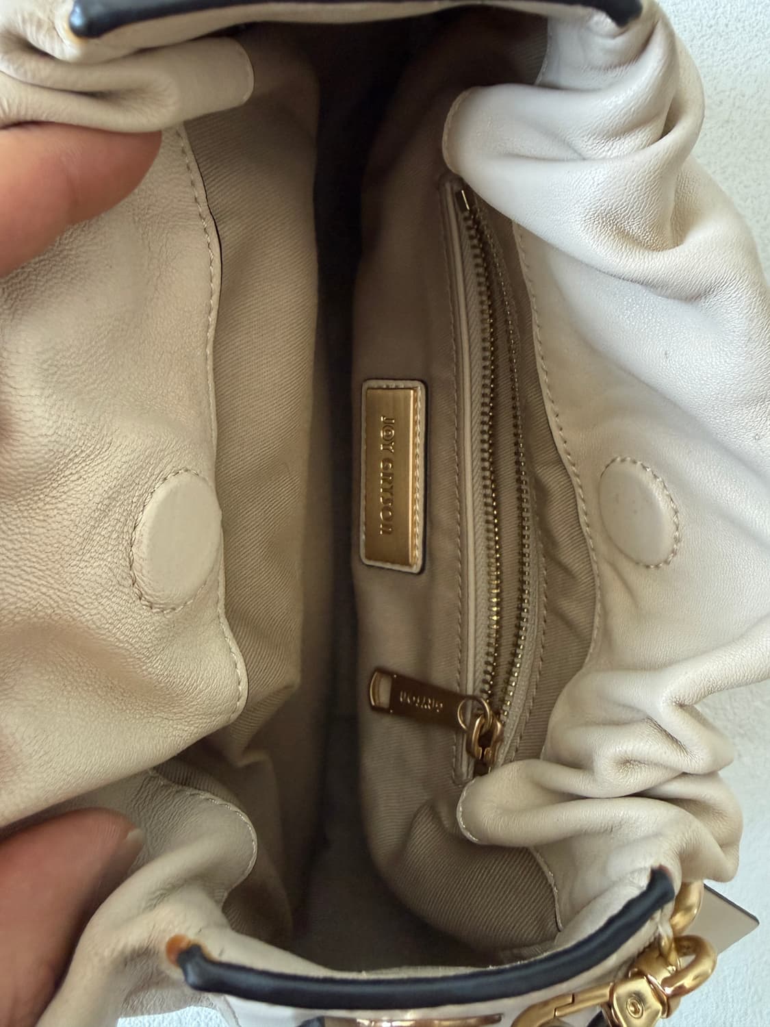 조이그라이슨(Joygryson) 레더 숄더백(체인 및 크로스스트랩 포함) 상품이미지10