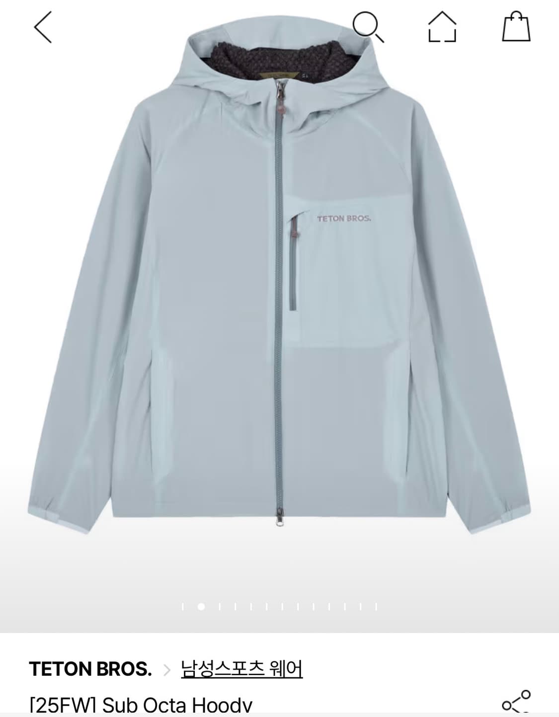 티톤브로스 sub octa hoody 옥타 후디 상품이미지1