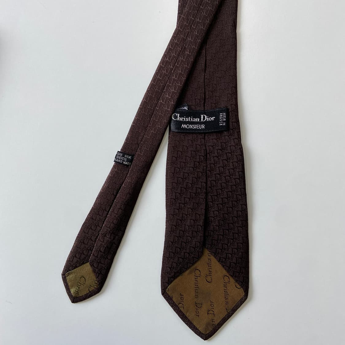 크리스찬 디올(Dior) 오블리크 명품 정품 넥타이7.8cm 상품이미지3