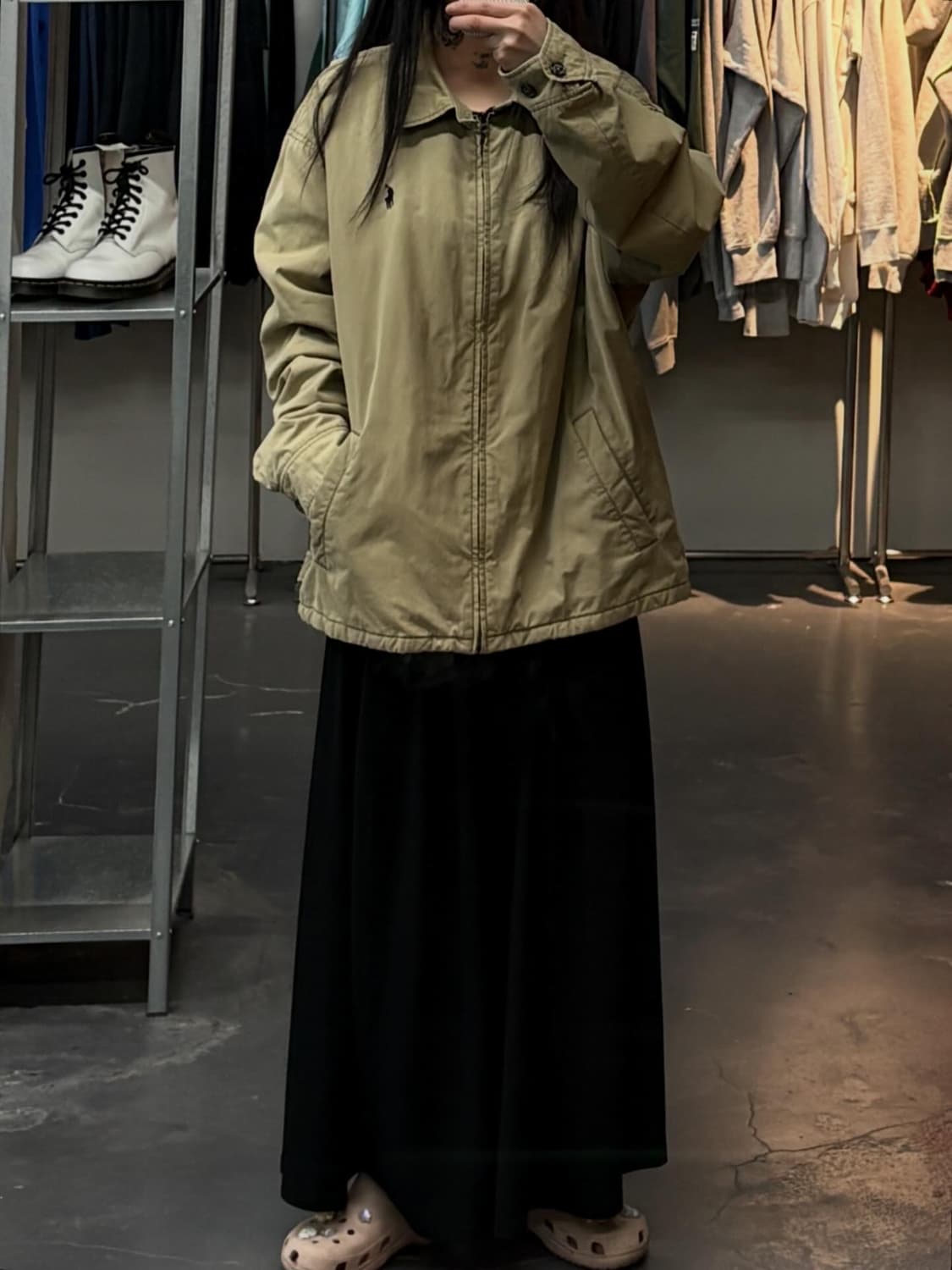 폴로랄프로렌 포니로고 바이스윙 블루종자켓 A3812 상품이미지1