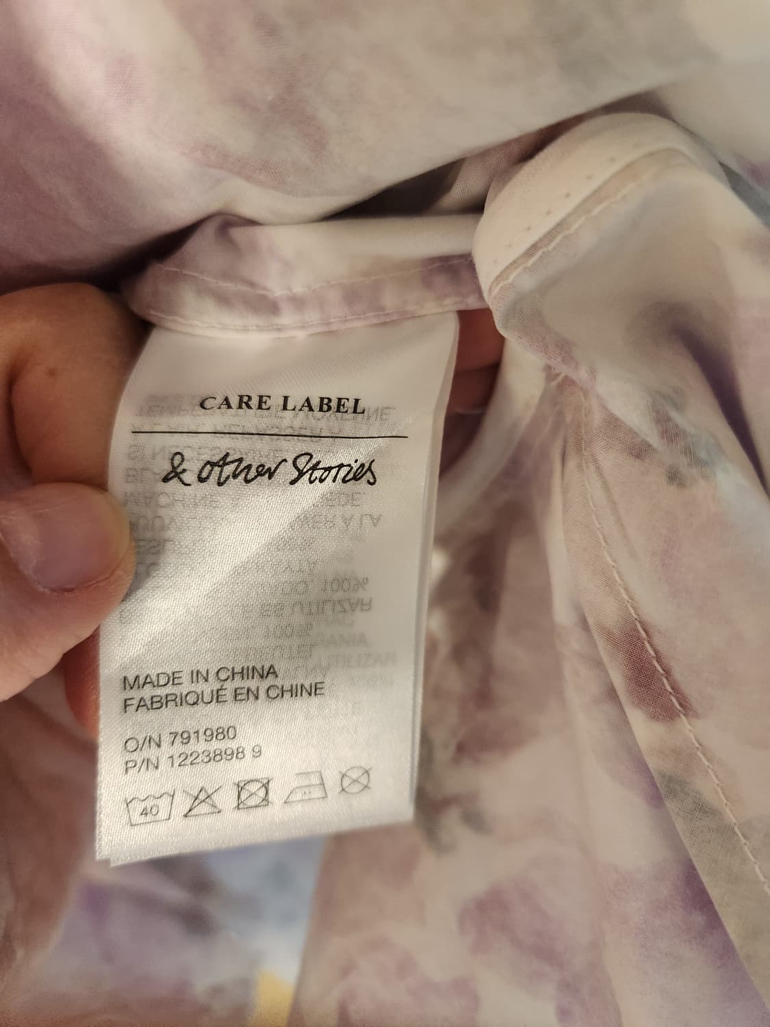 앤아더스토리즈 수잔팡 티어 미니 드레스 상품이미지5