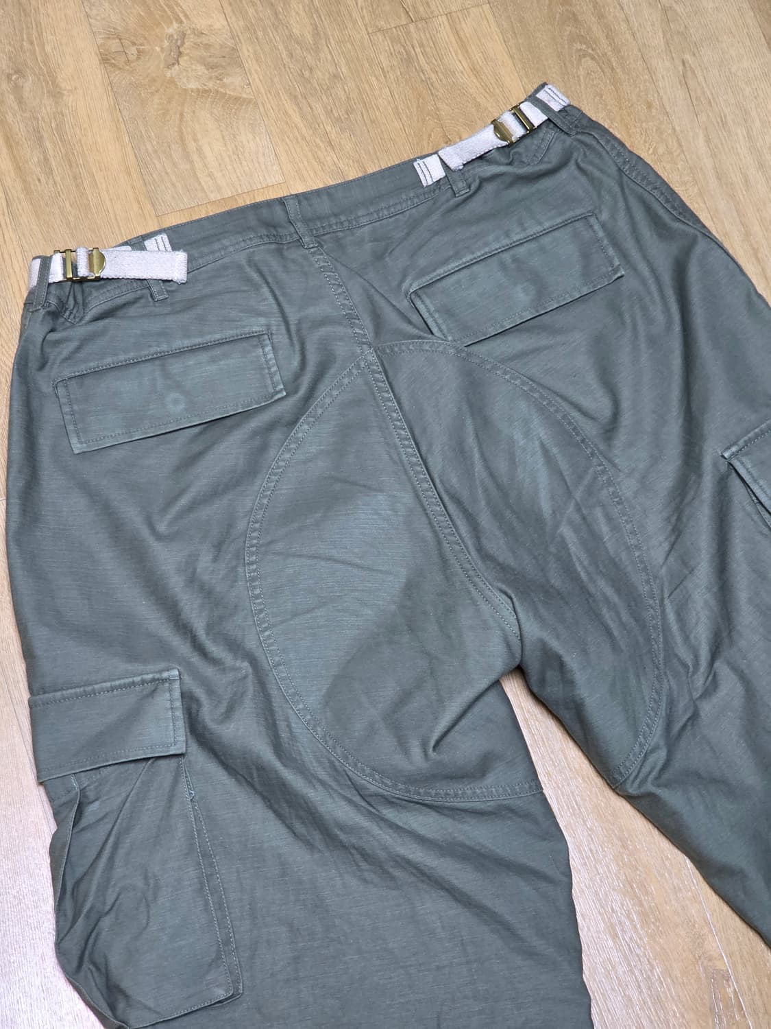 [3] 아워셀브스 백사틴 BDU 팬츠 올리브 상품이미지5