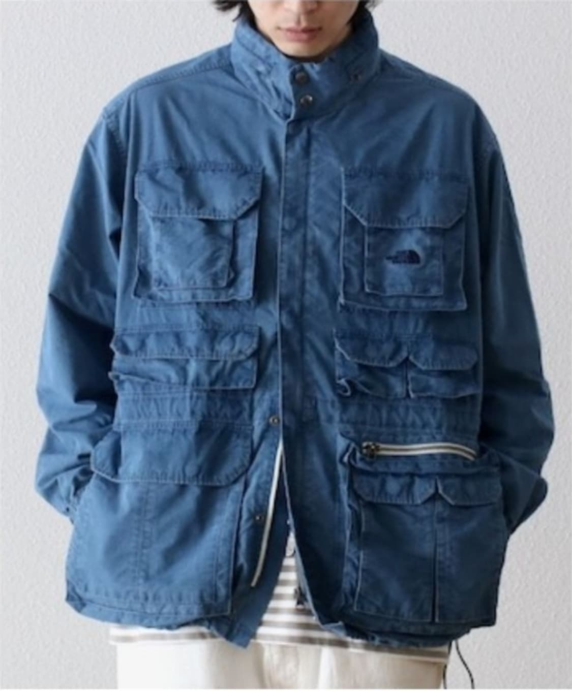 노스페이스 퍼플라벨 nanamica 인디고 필드자켓 xl 상품이미지3