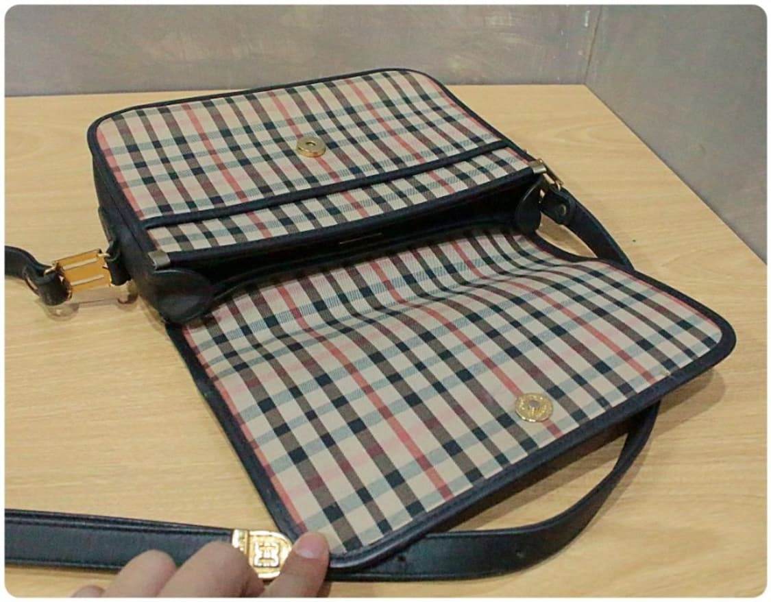 닥스 90s 빈티지 체크 크로스백 상품이미지8